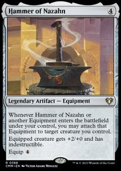 Hammer of Nazahn⁣ - Commander Masters⁣ (Rare)⁣ [388]