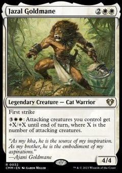 Jazal Goldmane⁣ - Commander Masters⁣ (Rare)⁣ [32]