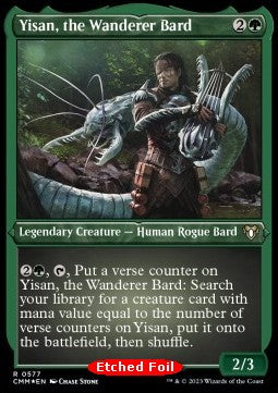 Yisan, the Wanderer Bard⁣ - Commander Masters: Extras⁣ (Rare)⁣ [577]