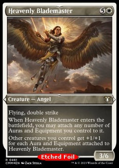 Heavenly Blademaster⁣ - Commander Masters: Extras⁣ (Rare)⁣ [461]
