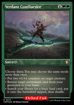 Verdant Confluence⁣ - Commander Masters: Extras⁣ (Rare)⁣ [575]