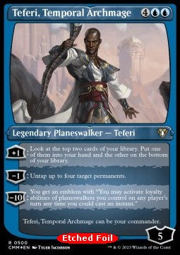 Teferi, Temporal Archmage⁣ - Commander Masters: Extras⁣ (Rare)⁣ [500]