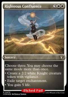 Righteous Confluence⁣ - Commander Masters: Extras⁣ (Rare)⁣ [470]