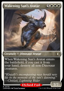 Wakening Sun's Avatar⁣ - Commander Masters: Extras⁣ (Rare)⁣ [476]