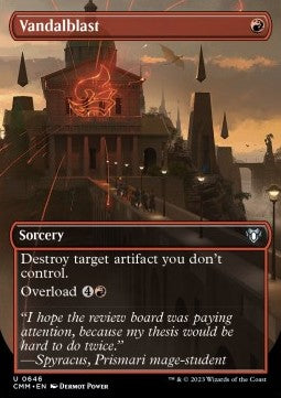 Vandalblast⁣ - Commander Masters: Extras⁣ (Uncommon)⁣ [646]