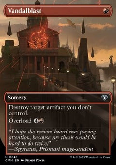 Vandalblast⁣ - Commander Masters: Extras⁣ (Uncommon)⁣ [646]