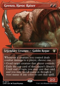 Grenzo, Havoc Raiser (V.2)⁣ - Commander Masters: Extras⁣ (Rare)⁣ [677]
