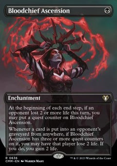 Bloodchief Ascension (V.2) - Commander Masters: Extras (Rare) [XCMM-636]