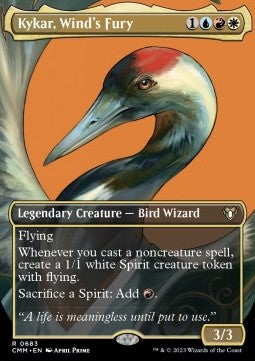 Kykar, Wind's Fury (V.2)⁣ - Commander Masters: Extras⁣ (Rare)⁣ [683]