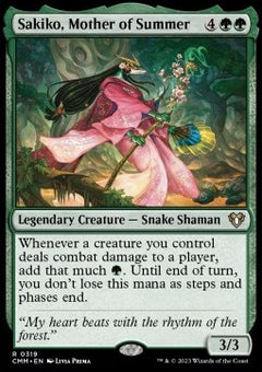 Sakiko, Mother of Summer⁣ - Commander Masters⁣ (Rare)⁣ [319]