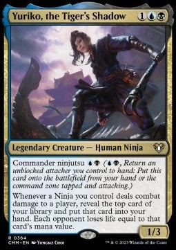 Yuriko, the Tiger's Shadow - Commander Masters (Rare) [CMM-364]
