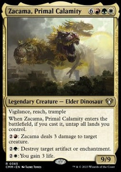 Zacama, Primal Calamity⁣ - Commander Masters⁣ (Rare)⁣ [365]