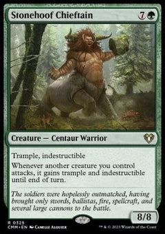 Stonehoof Chieftain⁣ - Commander Masters⁣ (Rare)⁣ [325]