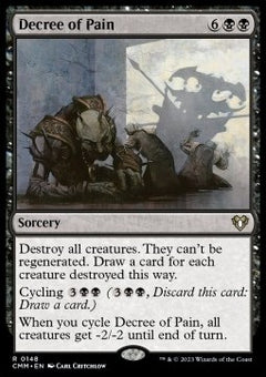Decree of Pain⁣ - Commander Masters⁣ (Rare)⁣ [148]