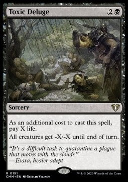 Toxic Deluge⁣ - Commander Masters⁣ (Rare)⁣ [191]