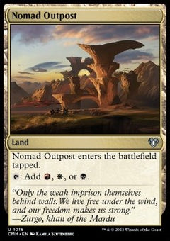 Nomad Outpost⁣ - Commander Masters: Extras⁣ (Uncommon)⁣ [1016]