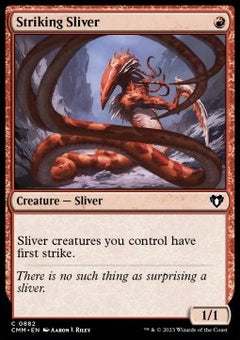 Striking Sliver⁣ - Commander Masters: Extras⁣ (Common)⁣ [882]