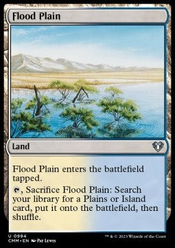 Flood Plain⁣ - Commander Masters: Extras⁣ (Uncommon)⁣ [994]