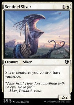 Sentinel Sliver⁣ - Commander Masters: Extras⁣ (Common)⁣ [835]