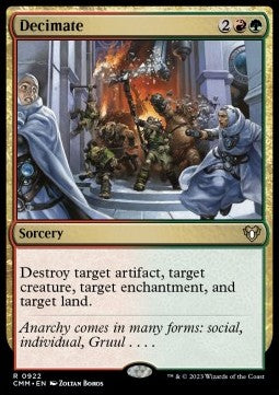 Decimate⁣ - Commander Masters: Extras⁣ (Rare)⁣ [922]