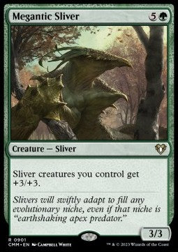 Megantic Sliver⁣ - Commander Masters: Extras⁣ (Rare)⁣ [901]