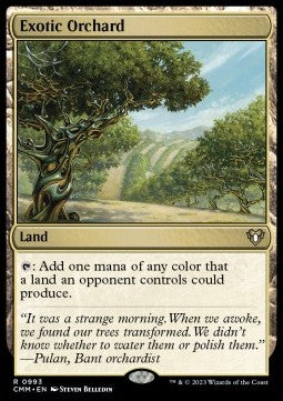 Exotic Orchard⁣ - Commander Masters: Extras⁣ (Rare)⁣ [993]
