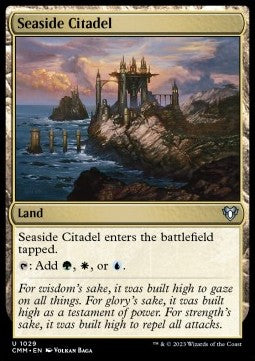 Seaside Citadel⁣ - Commander Masters: Extras⁣ (Uncommon)⁣ [1029]