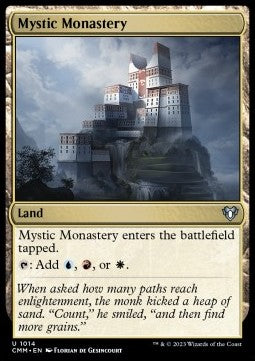 Mystic Monastery⁣ - Commander Masters: Extras⁣ (Uncommon)⁣ [1014]