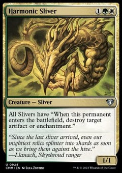 Harmonic Sliver⁣ - Commander Masters: Extras⁣ (Uncommon)⁣ [924]