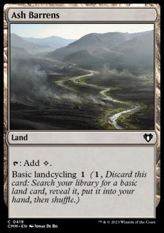 Ash Barrens⁣ - Commander Masters⁣ (Common)⁣ [419]