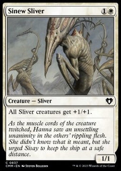 Sinew Sliver⁣ - Commander Masters: Extras⁣ (Common)⁣ [837]
