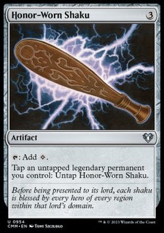 Honor-Worn Shaku⁣ - Commander Masters: Extras⁣ (Uncommon)⁣ [954]