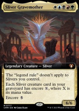 Sliver Gravemother (V.2) - Commander Masters: Extras (Mythic) [XCMM-777]