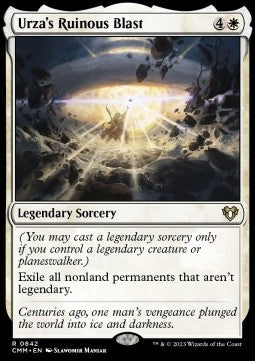 Urza's Ruinous Blast⁣ - Commander Masters: Extras⁣ (Rare)⁣ [842]