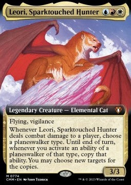 Leori, Sparktouched Hunter (V.2)⁣ - Commander Masters: Extras⁣ (Mythic)⁣ [774]