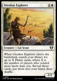 Oreskos Explorer⁣ - Commander Masters: Extras⁣ (Uncommon)⁣ [832]