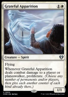 Grateful Apparition⁣ - Commander Masters: Extras⁣ (Uncommon)⁣ [824]