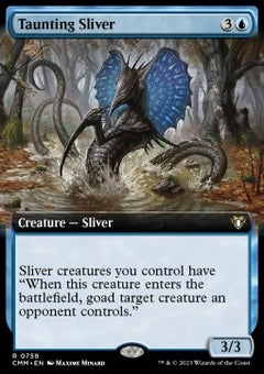 Taunting Sliver (V.2)⁣ - Commander Masters: Extras⁣ (Rare)⁣ [759]
