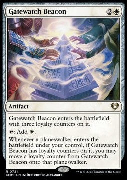 Gatewatch Beacon (V.1)⁣ - Commander Masters: Extras⁣ (Rare)⁣ [721]