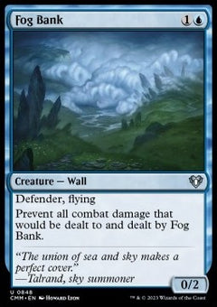 Fog Bank⁣ - Commander Masters: Extras⁣ (Uncommon)⁣ [848]
