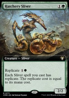 Hatchery Sliver (V.2)⁣ - Commander Masters: Extras⁣ (Rare)⁣ [771]