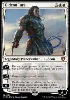 Gideon Jura⁣ - Commander Masters: Extras⁣ (Mythic)⁣ [822]