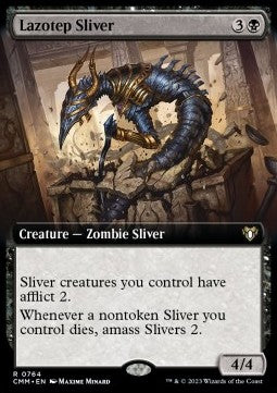 Lazotep Sliver (V.2)⁣ - Commander Masters: Extras⁣ (Rare)⁣ [764]