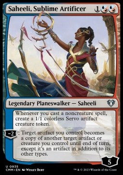 Saheeli, Sublime Artificer⁣ - Commander Masters: Extras⁣ (Uncommon)⁣ [935]