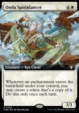 Ondu Spiritdancer (V.2)⁣ - Commander Masters: Extras⁣ (Rare)⁣ [756]