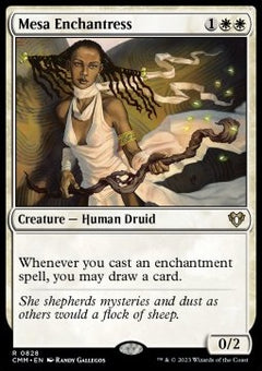 Mesa Enchantress⁣ - Commander Masters: Extras⁣ (Rare)⁣ [828]