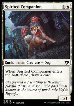 Spirited Companion⁣ - Commander Masters: Extras⁣ (Common)⁣ [838]