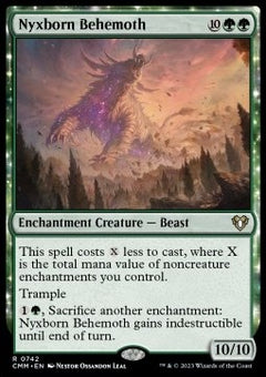 Nyxborn Behemoth (V.1)⁣ - Commander Masters: Extras⁣ (Rare)⁣ [742]