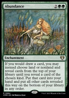 Abundance⁣ - Commander Masters: Extras⁣ (Rare)⁣ [884]