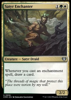 Satyr Enchanter⁣ - Commander Masters: Extras⁣ (Uncommon)⁣ [936]